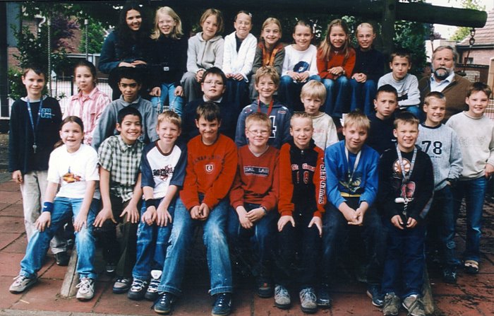 2004 Klasse 1c Klassenlehrer Karl-Heinz Rocks Foto 3c Schuljahr 06-07