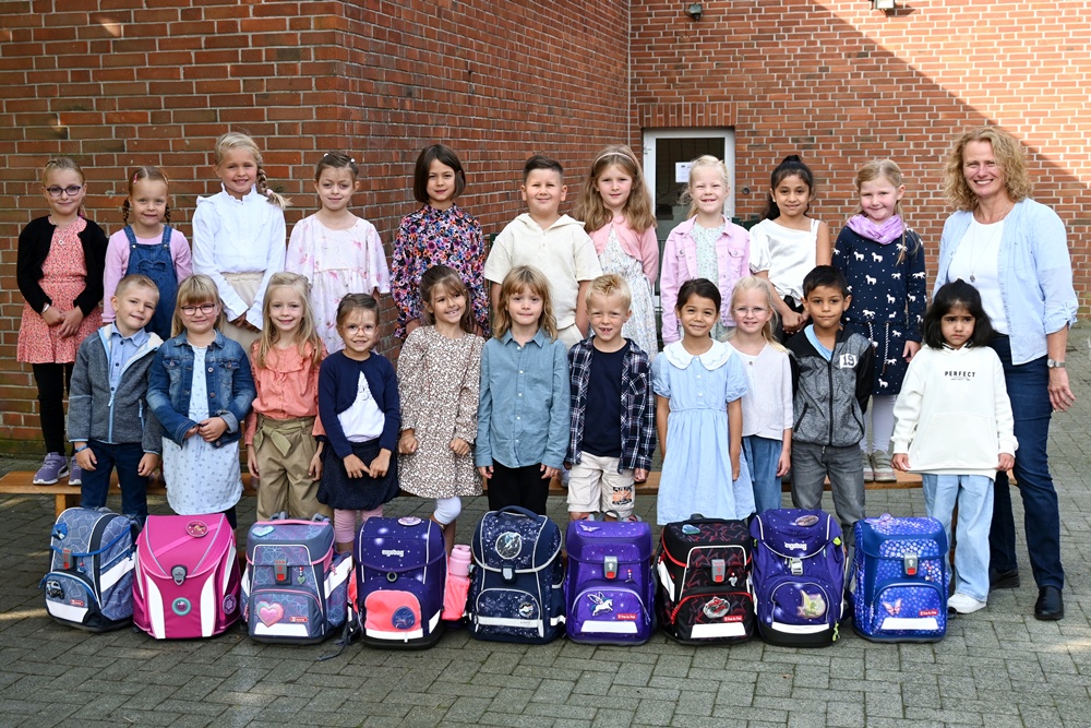 Ludgerischule Klasse 1b Klassenlehrerin Christine Belfellahweb